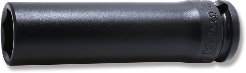 Ko-ken 13300G-10, 3/8 Sq. Dr. Socket, 10mm 6 point, Length 80mm, Slide Magnet