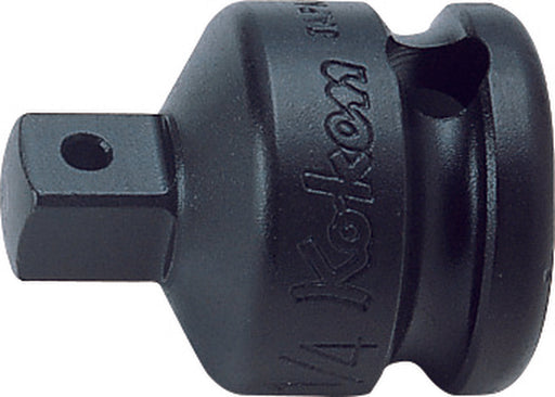 Ko-Ken 13322A, 3/8 Sq. Dr. Adaptor  1/4 Square Length 27mm Hole type