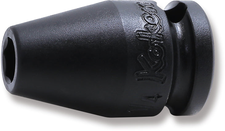 Ko-ken 13400A-11/16, 3/8 Sq. Dr. Socket, 11/16 6 point, Length 32mm