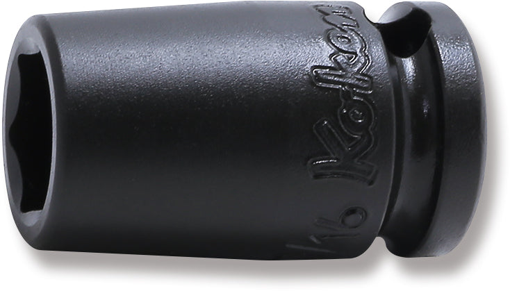 Ko-ken 13400A-7/8, 3/8 Sq. Dr. Socket, 7/8 6 point, Length 32mm