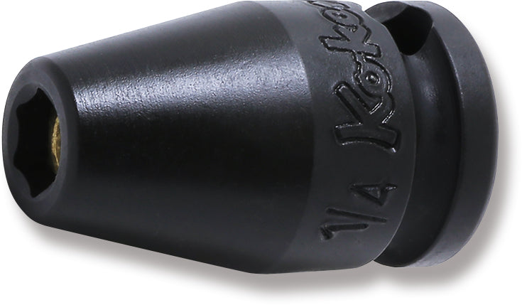 Ko-ken 13400AG-11/16, 3/8 Sq. Dr. Socket, 11/16 6 point, Length 32mm, Magnet