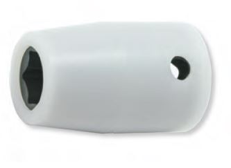 Ko-ken 13400M-17, 3/8 Sq. Dr. Socket, 17mm 6 point, Length 32mm