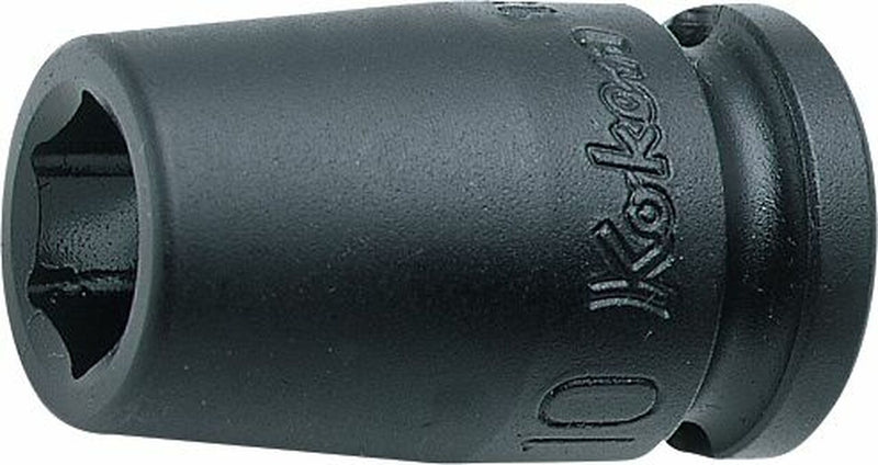 Ko-ken 13400M-16FR, 3/8 Sq. Dr. Socket, with Plastic Protector, 16mm 6 point, Length 33.3mm, Turnable POM cover