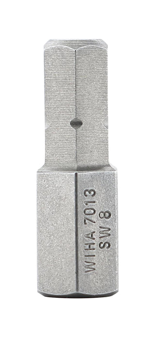 Wiha 71321 Hex Bit 8.0mm - 25mm - 10 Pack