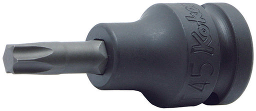 Ko-ken 14025.60-T40, 1/2" Square Drive Power Bit Socket, T40 - Torx Drive, Length 60mm, Impact Rated