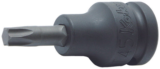 Ko-ken 14025.60-T60, 1/2" Square Drive Power Bit Socket, T60 - Torx Drive, Length 60mm, Impact Rated