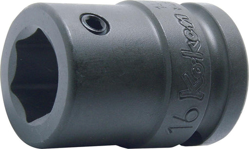 Ko-ken 14106, 1/2" Square Drive Power Bit Socket, Replacement Socket, 16mm Hex (Ko-Ken), Length 43mm, Impact Rated
