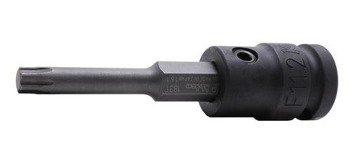 Ko-ken 14134T.98-60IP, 1/2" Square Drive Power Bit Socket, IP60 - TorxPlus Key, Length 98mm, Impact Rated