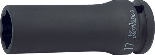 Ko-ken 14310M-16, 1/2 Sq. Dr. Socket, 16mm Surface Drive, Length 80mm