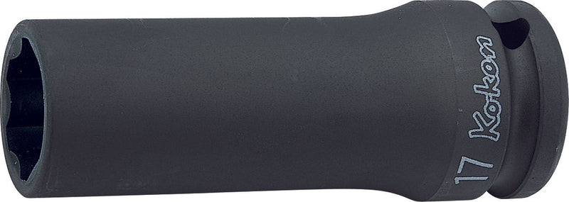 Ko-ken 14310M-18, 1/2 Sq. Dr. Socket, 18mm Surface Drive, Length 80mm