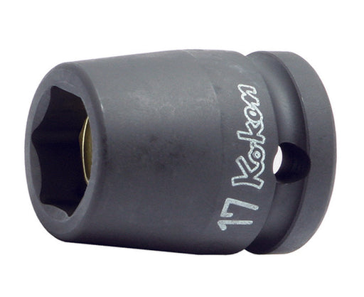 Ko-ken 14400MG-15, 1/2 Sq. Dr. Socket, 15mm 6 point, Length 38mm, Magnet