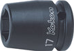 Ko-Ken 14400M-23, 1/2 Sq. Dr. Socket  23mm 6 point Length 38mm