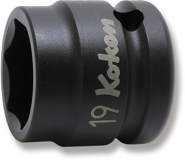 Ko-ken 14401MS-21, 1/2 Sq. Dr. Socket, 21mm 6 point, Length 28.5mm, Thin walled