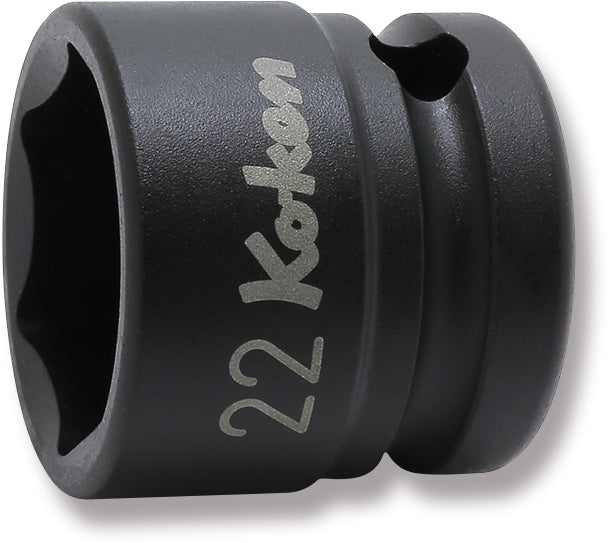 Ko-ken 14401MS-24, 1/2 Sq. Dr. Socket, 24mm 6 point, Length 28.5mm, Thin walled