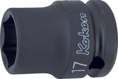 Ko-ken 14401A-15/16, 1/2 Sq. Dr. Socket, 15/16 6 point, Length 38mm, Thin walled