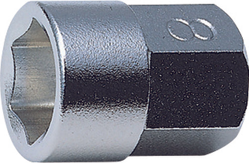 Ko-Ken 150.10H-8, 10mm Hex Dr. Socket  8mm 6 point Length 15.5mm