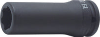 Ko-ken Impact Socket, Metric Hex, 6-Point, Surface Drive, Non-Covered, Non-Magnetic, Impact Rated