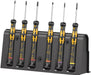 Wera 05030180001, 1550/6 ESD Screwdriver set and rack for electronic applications