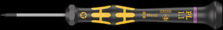 Wera 05030330001, Pentalobe, Black Point Tip, Kraftform Screwdriver, 1573 Pentalobe ESD