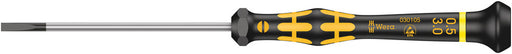 Wera 05030105001, 1578 A ESD Kraftform Micro screwdriver for slotted screws