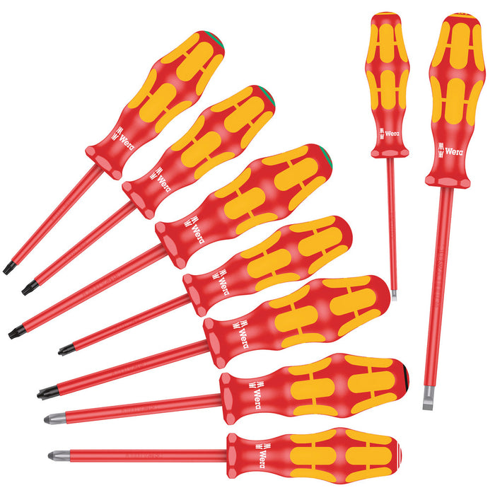 Wera 05133355001, 160 i/162 i/167 i/9 Screwdriver set Kraftform Plus Series 100