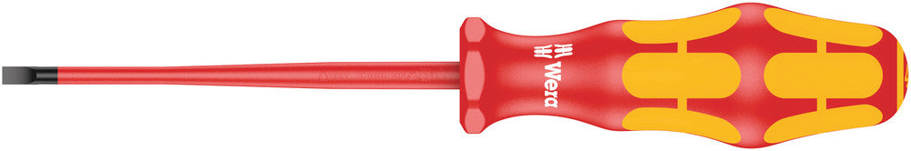 Wera 05006441001, 160 iS VDE Insulated screwdriver with reduced blade diameter for slotted screws