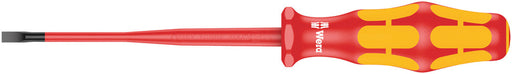 Wera 05020129001, Slotted, Insulated, Screwdriver, 160 iSS
