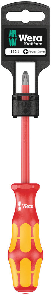 Wera 05100011001, Phillips, Insulated, Screwdriver, 162 i PH SB