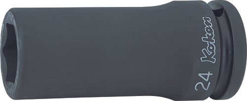 Ko-ken 16300M-27, 3/4 Sq. Dr. Socket, 27mm 6 point, Length 100mm