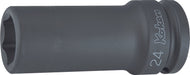 Ko-ken Impact Socket, Imperial Hex, 6-Point, Flat Drive, Non-Covered, Non-Magnetic, Thin Wall, Impact Rated