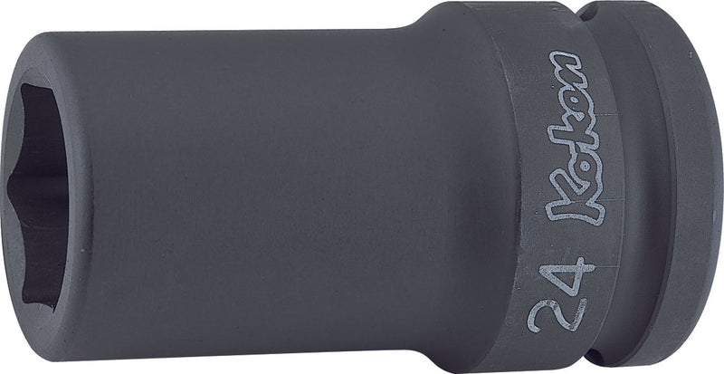 Ko-ken 16301X-23, 3/4 Sq. Dr. Socket, 23mm 6 point, Length 75mm, Thin walled
