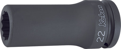 Ko-ken 16305M-26, 3/4 Sq. Dr. Socket, 26mm 12 point, Length 100mm