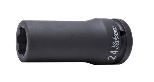 Ko-ken 16310M-19, 3/4 Sq. Dr. Socket, 19mm Surface Drive, Length 100mm