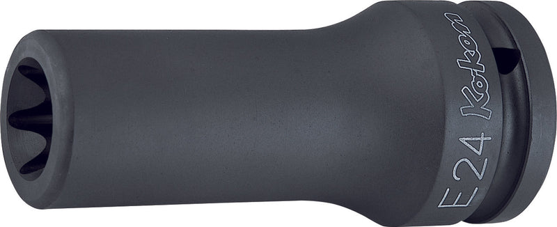 Ko-ken 16325-E20, 3/4 Sq. Dr. Impact Deep, Torx E20 Socket, Length 100mm