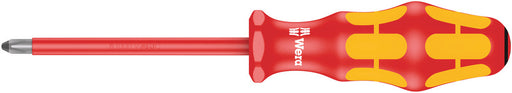 Wera Pozidriv, Insulated, Screwdriver, 165 i PZ VDE