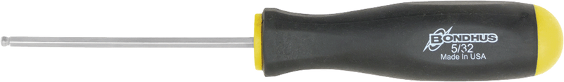 Bondhus Inch Hex Screwdriver, Ball-End, BriteGuard