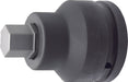 Ko-ken 17108.32-27, 1-1/2" Square Drive Power Bit Socket, 27mm Hex Drive, Length 115mm, Impact Rated