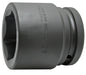 Ko-ken 17400M-60, 1.1/2 Sq. Dr. Socket, 60mm 6 point, Length 90mm