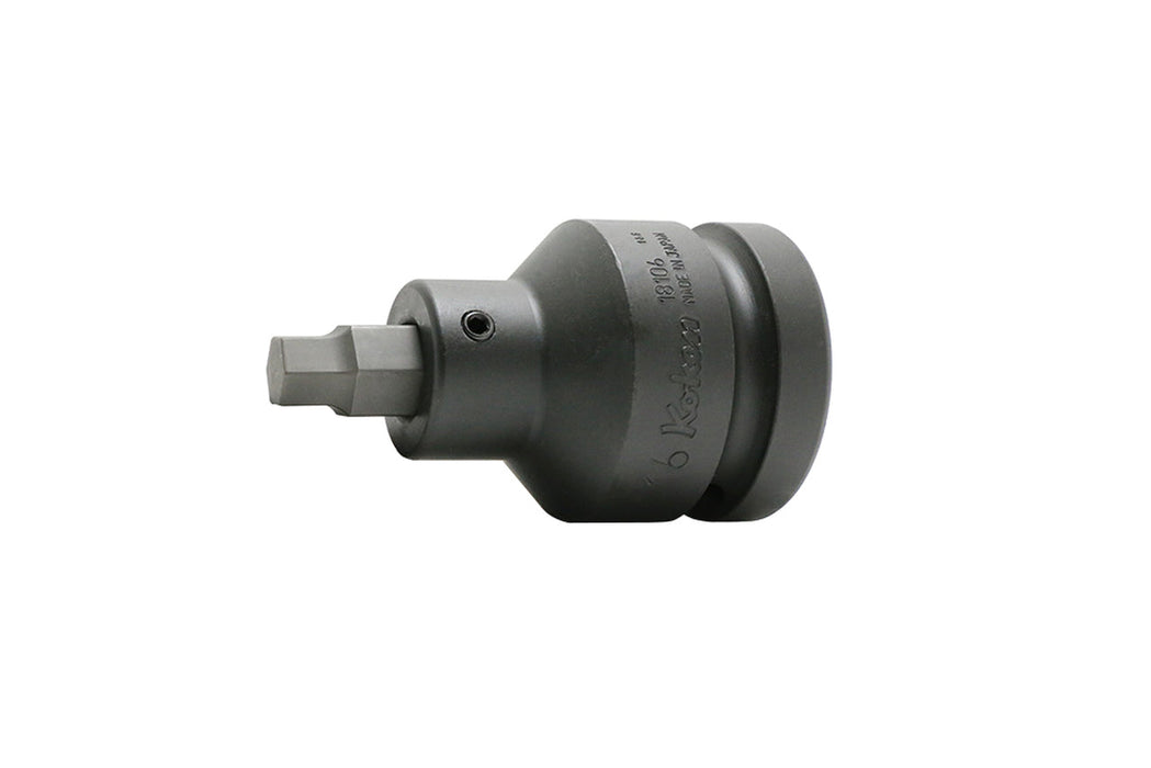 Ko-ken 18106.16-M16, 1" Square Drive Power Bit Socket, M16 - XZN Drive, Length 92mm, Impact Rated