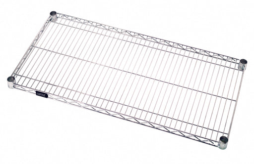 Quantum 1824C, 24"W x 18"D, Wire Shelf, Chrome Plated Finish, NSF