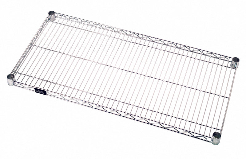 Quantum 1830C, 30"W x 18"D, Wire Shelf, Chrome Plated Finish, NSF