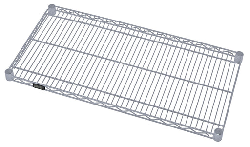 Quantum 2172GY, 72"W x 21"D, Wire Shelf, Gray Epoxy Antimicrobial Finish, NSF