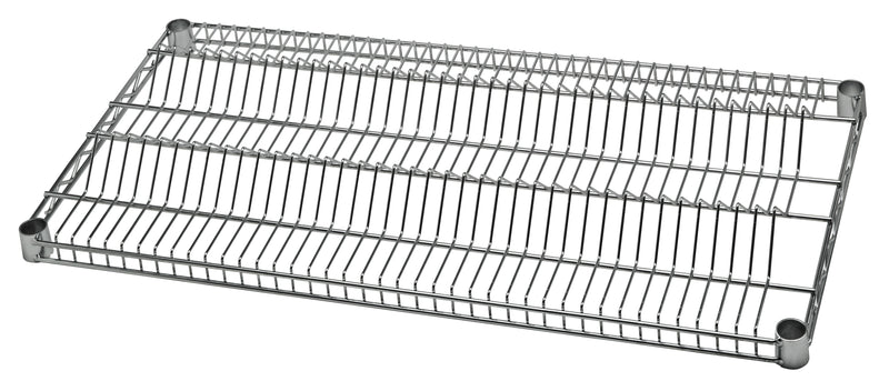 Quantum 1836R40C, 36"W x 18"D, Wire Reel Shelf, 78 Reels, Chrome Plated Finish, NSF