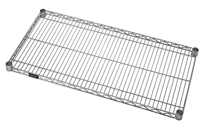 Quantum 1824S, 24"W x 18"D, Wire Shelf, 304 Stainless Steel, NSF
