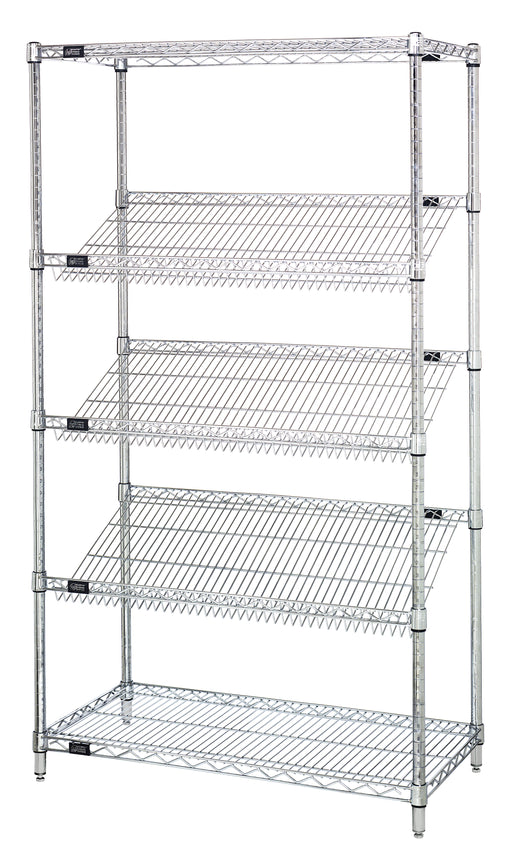 Quantum 2436SL6C | Slanted Shelving