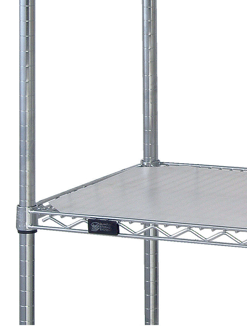 Quantum 1454SM, 54"W x 14"D Shelf Inlay Mat, White Polyethylene