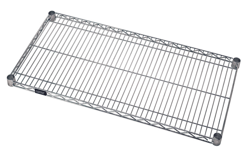 Quantum 1842S, 42"W x 18"D, Wire Shelf, 304 Stainless Steel, NSF