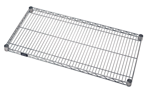 Quantum 1836S, 36"W x 18"D, Wire Shelf, 304 Stainless Steel, NSF