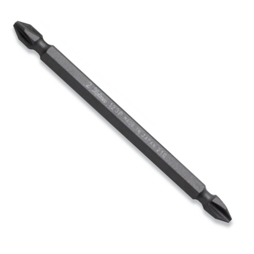 Ko-Ken 123PG.150-3(9), 1/4 Hex Dr. Magnetized Double Ended Phillips Bit PH3 - Length 150mm