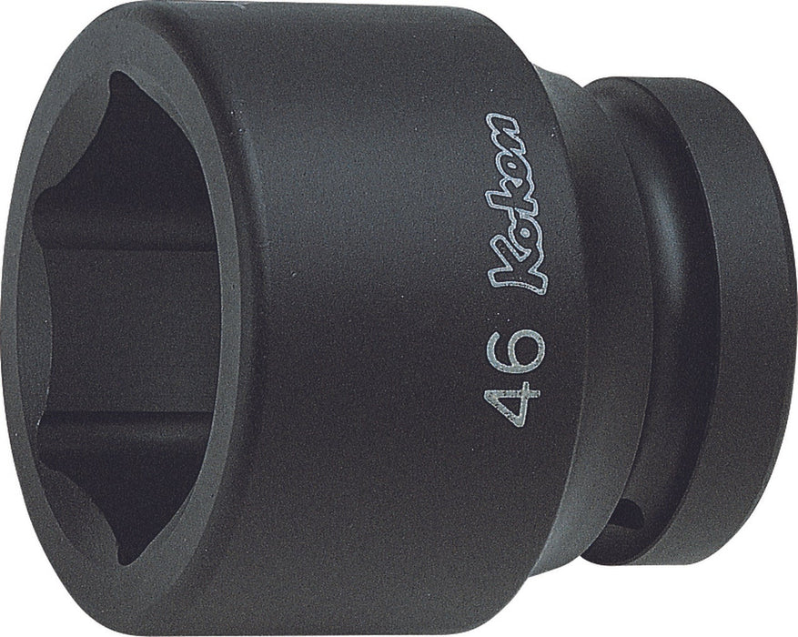 Ko-ken 18400M-35, 1 Sq. Dr. Socket, 35mm 6 point, Length 62mm